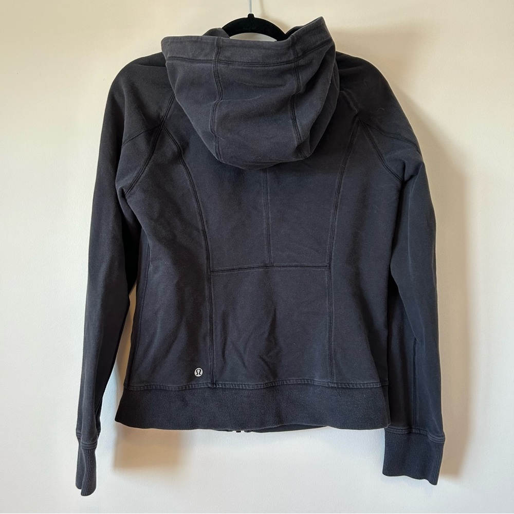 Black Lululemon Zip Up Hoodie